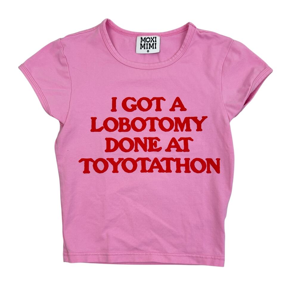Moxi Mimi Lobotomy at Toyotathon Tee